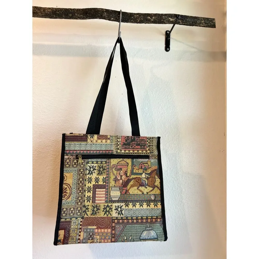 Vintage woven tapestry